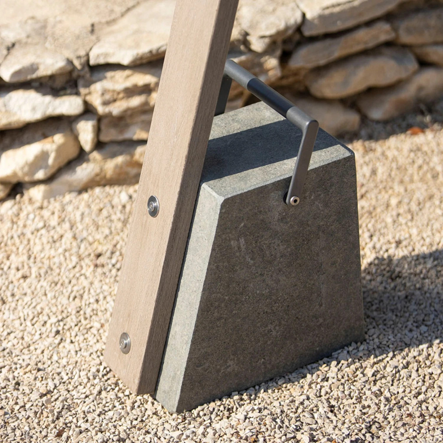 LED-Solar-Stehleuchte Skaal Mit Lavastein-Fuß 5 LED-Solar-Stehleuchte Skaal Mit Lavastein-Fuß – Bild 3