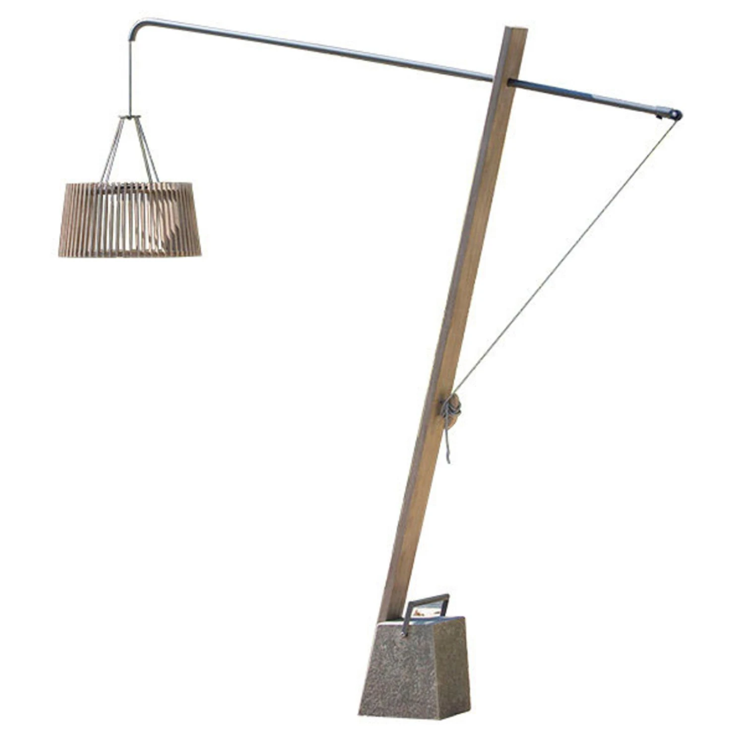 LED-Solar-Stehleuchte Skaal Mit Lavastein-Fuß 6 LED-Solar-Stehleuchte Skaal Mit Lavastein-Fuß – Bild 4