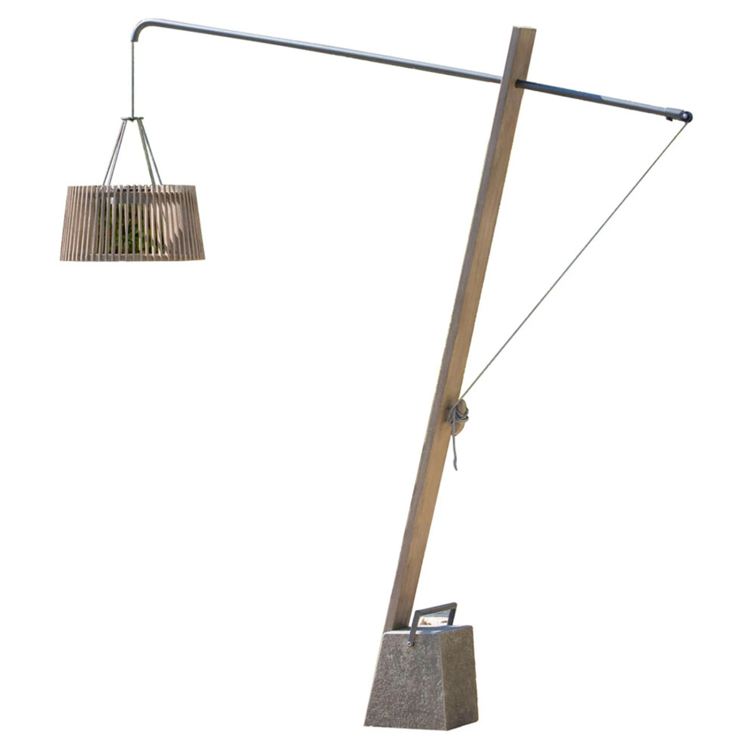 LED-Solar-Stehleuchte Skaal Mit Lavastein-Fuß 7 LED-Solar-Stehleuchte Skaal Mit Lavastein-Fuß – Bild 5