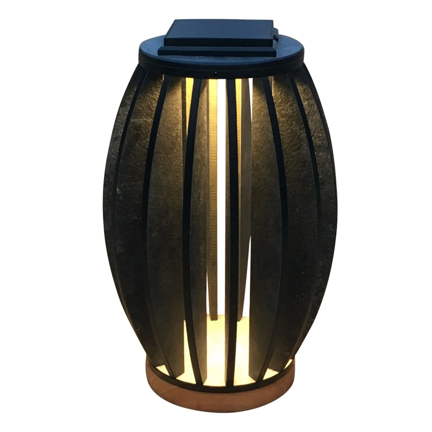 LED-Solarleuchte Pastek Aus Teak-Holz Mit Sensor 7 LED-Solarleuchte Pastek Aus Teak-Holz Mit Sensor – Bild 5