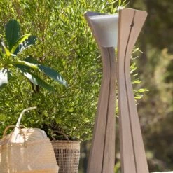 LED-Solarleuchte Osmoz Aus Duratek, 110 Cm, Grau -Innenleuchten Store 6112066 3