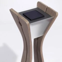 LED-Solarleuchte Osmoz Aus Duratek, 110 Cm, Grau -Innenleuchten Store 6112066 5