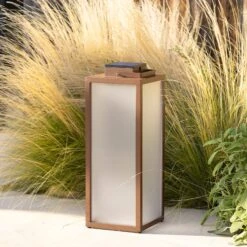 LED-Solarlaterne Tradition, Corten, Höhe 65 Cm 11 LED-Solarlaterne Tradition, Corten, Höhe 65 Cm -Innenleuchten Store 6112095 4