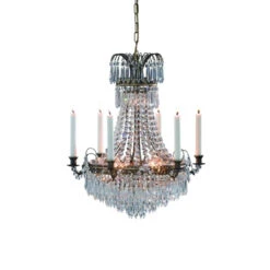 Markslöjd Prächtiger Kerzen-Kronleuchter Läckö 54 Cm -Innenleuchten Store 6505264 1