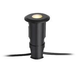 Markslöjd Garden 24 Decklight, Schwarz, Licht Oben, 3W