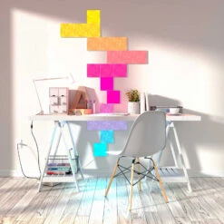 Nanoleaf Canvas Starter Kit Mit 9 Light Panels -Innenleuchten Store 6730017 8