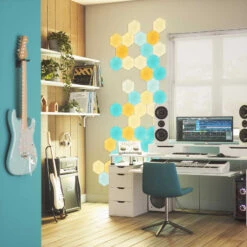 Nanoleaf Shapes Hexagons, Starter Set, 15 Panels -Innenleuchten Store 6730027 6