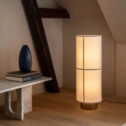 Audo Hashira Stehleuchte Mit Dimmer, Natur -Innenleuchten Store 6731130 4