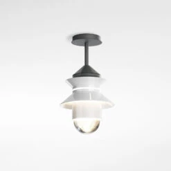 MARSET Santorini Außendeckenleuchte, IP65, Weiß