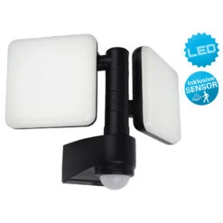 LED-Außenwandleuchte Jaro, Sensor, Zweiflammig -Innenleuchten Store 7001166 8
