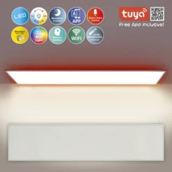 LED-Panel Backlight Smart Home Tuya WiFi 100x25cm -Innenleuchten Store 7001336 7