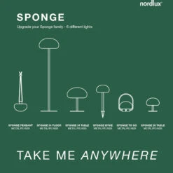 Nordlux LED-Dekorationsleuchte Sponge Pendant Mit Akku -Innenleuchten Store 7006389 5