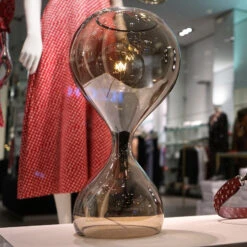 Next Blubb - Mundgeblasene Glas-Tischleuchte Chrom -Innenleuchten Store 7019013 2