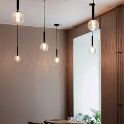 Nuura Miira 1 Large Hängelampe 1fl Grau/klar -Innenleuchten Store 7029048 1