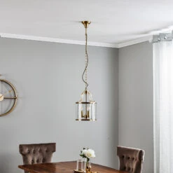 Runde Laternenform - Hängeleuchte Rieka 25 Cm 13 Runde Laternenform - Hängeleuchte Rieka 25 Cm -Innenleuchten Store 7254825 2