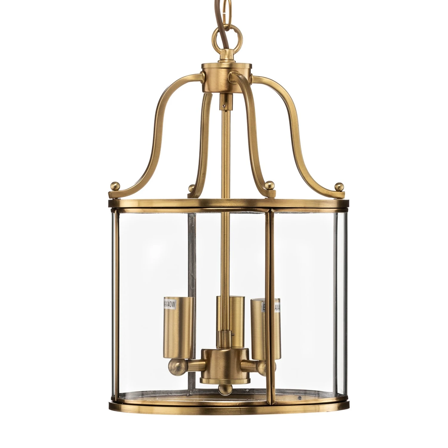 Runde Laternenform - Hängeleuchte Rieka 25 Cm 8 Runde Laternenform - Hängeleuchte Rieka 25 Cm – Bild 6