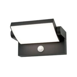 LED-Außenwandleuchte Ginger, Sensor, Schwarz, IP54 -Innenleuchten Store 7255740 3
