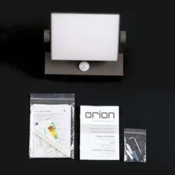 LED-Außenwandleuchte Ginger, Sensor, Schwarz, IP54 -Innenleuchten Store 7255740 6