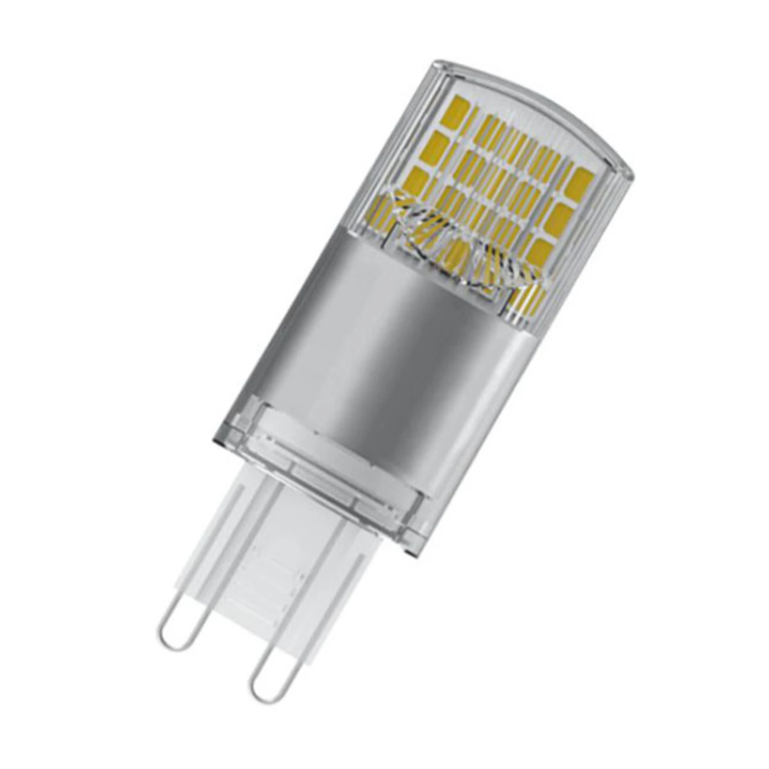 OSRAM LED-Stiftsockellampe G9 4,2W 2.700K Klar 2er 3 OSRAM LED-Stiftsockellampe G9 4,2W 2.700K Klar 2er