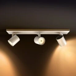 Philips Hue Runner 3er Spot Weiß Mit Dimmschalter