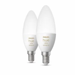 Philips Hue Kerzenlampe White Ambiance 2x E14 5,2W -Innenleuchten Store 7534273 2