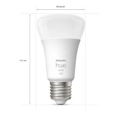Philips Hue White E27 9,5W LED-Lampe 827 1.055lm -Innenleuchten Store 7534339 6
