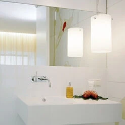 Prandina CPL S1 Pendellampe Chrom Glas Opalweiß -Innenleuchten Store 7592004 2