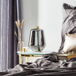 Prandina Luisa T1 Tischlampe 2700K Messing/spiegel -Innenleuchten Store 7592093 2