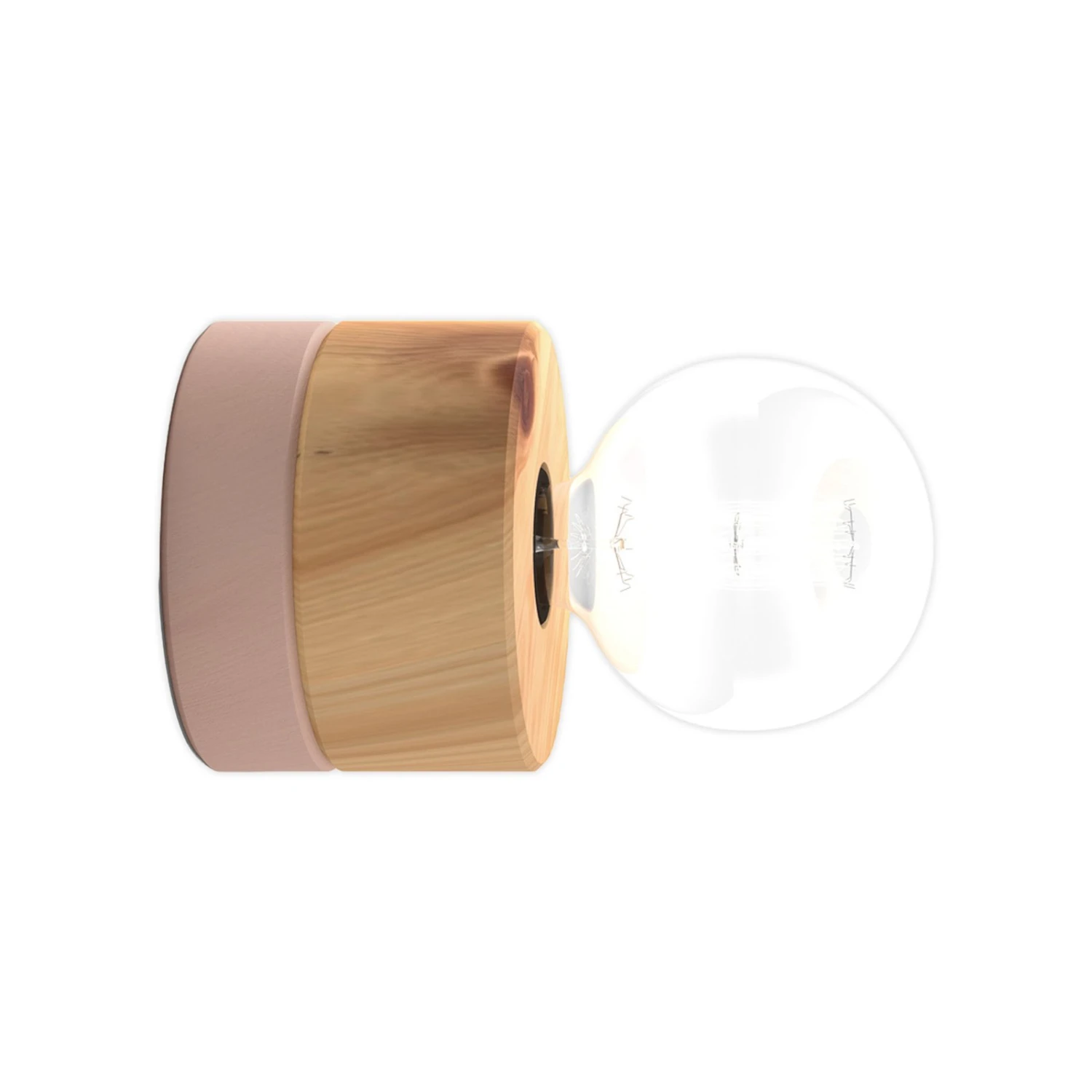 ALMUT 0239 Wandleuchte, Vegan, Zirbe/zartrosa 3 ALMUT 0239 Wandleuchte, Vegan, Zirbe/zartrosa