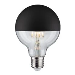 Paulmann LED-Lampe E27 827 6,5W Kopfspiegel Schwarz Matt -Innenleuchten Store 7601697 2