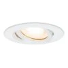 Paulmann Nova Einbauspot IP65 Rund Schwenkbar Weiß -Innenleuchten Store 7602330