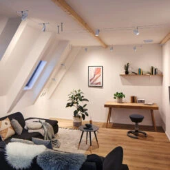 Paulmann Cup Seilsystem Basisset 5fl. Chrom Matt -Innenleuchten Store 7602838 8