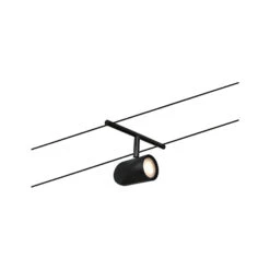 Paulmann Cup Seilsystem Basisset 5fl. Schwarz Matt -Innenleuchten Store 7602840 5