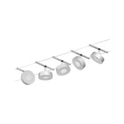 Paulmann Circle LED-Seilsystem 5fl. Chrom Matt -Innenleuchten Store 7602841 2