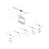 Paulmann Frame LED-Seilsystem 5fl. Weiß Matt -Innenleuchten Store 7602845