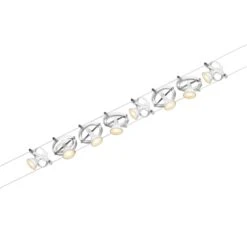 Paulmann Cardan Seilsystem Achtflammig, Weiß Matt -Innenleuchten Store 7602848 2
