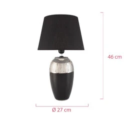 Pauleen Midnight Beauty Tischlampe Mit Keramikfuß -Innenleuchten Store 7602889 5