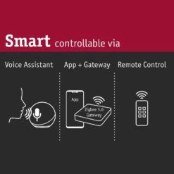 Paulmann Aptare LED-Hängelampe, ZigBee, Schwarz -Innenleuchten Store 7603240 8