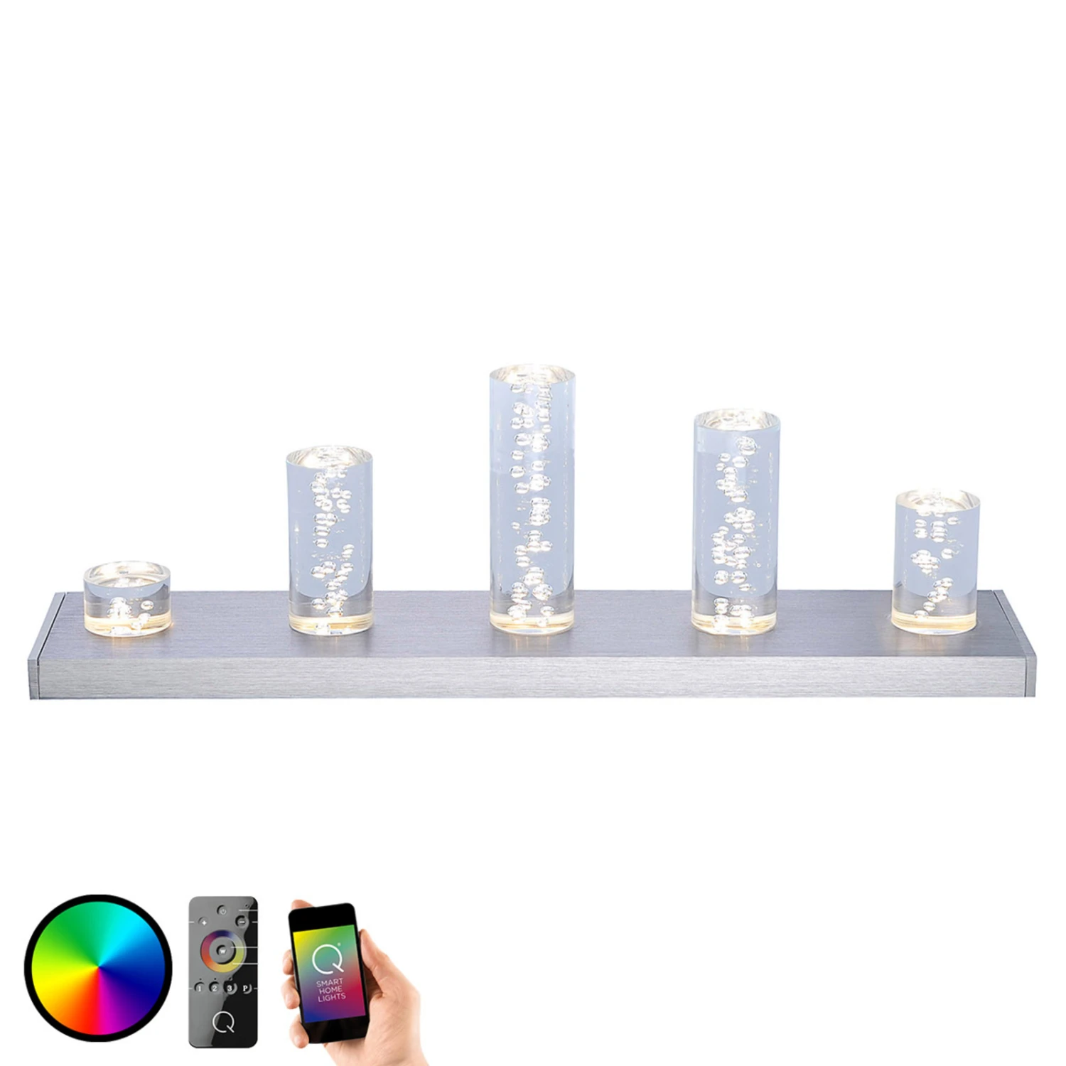 Paul Neuhaus Q-SKYLINE, Tischleuchte RGBW 3 Paul Neuhaus Q-SKYLINE, Tischleuchte RGBW