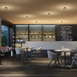 Ribag Vior LED-Deckenleuchte 2.700K 60° Schwarz -Innenleuchten Store 8020350 8