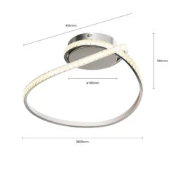 Lindby Criostal LED-Deckenleuchte Mit RGB-Wechsel -Innenleuchten Store 8032269 5