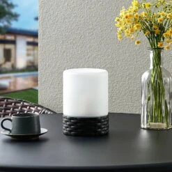 Lindby Saquir Solar-Dekoleuchte Mit Flammeneffekt -Innenleuchten Store 8032342 2