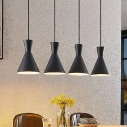 Lindby Savrini Hängeleuchte, Vierflammig