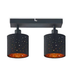 Lindby Darima Deckenstrahler, Zweiflammig, Schwarz 16 Lindby Darima Deckenstrahler, Zweiflammig, Schwarz -Innenleuchten Store 8032609 5