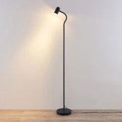 Lindby Ovirama Stehleuchte Aus Eisen, Schwarz -Innenleuchten Store 8032655 4