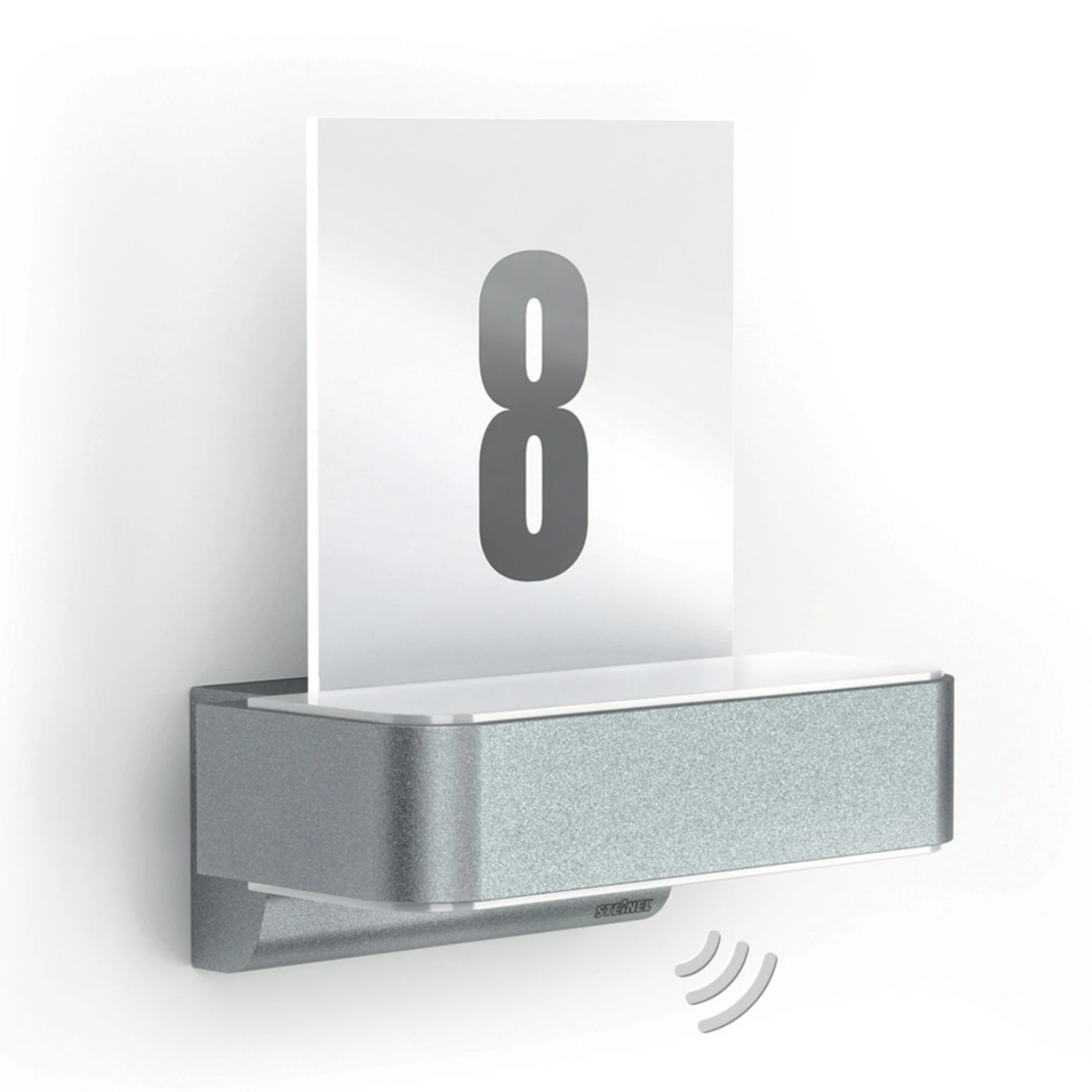 STEINEL L 820 S Sensor-Außenwandleuchte Silber 5 STEINEL L 820 S Sensor-Außenwandleuchte Silber – Bild 3