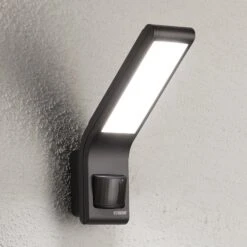 STEINEL XLED Slim S Außenwandlampe Anthrazit
