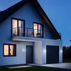 STEINEL L 240 S LED-Wandleuchte Sensor, Edelstahl -Innenleuchten Store 8505831 2