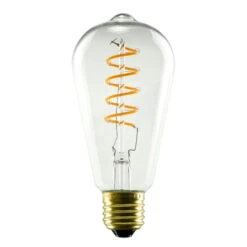 SEGULA LED-Lampe E27 3,2W 922 Rustika Klar Dimmbar