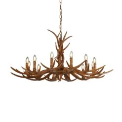Kronleuchter Stag In Geweihform, Zwölfflammig 15 Kronleuchter Stag In Geweihform, Zwölfflammig -Innenleuchten Store 8570639 5